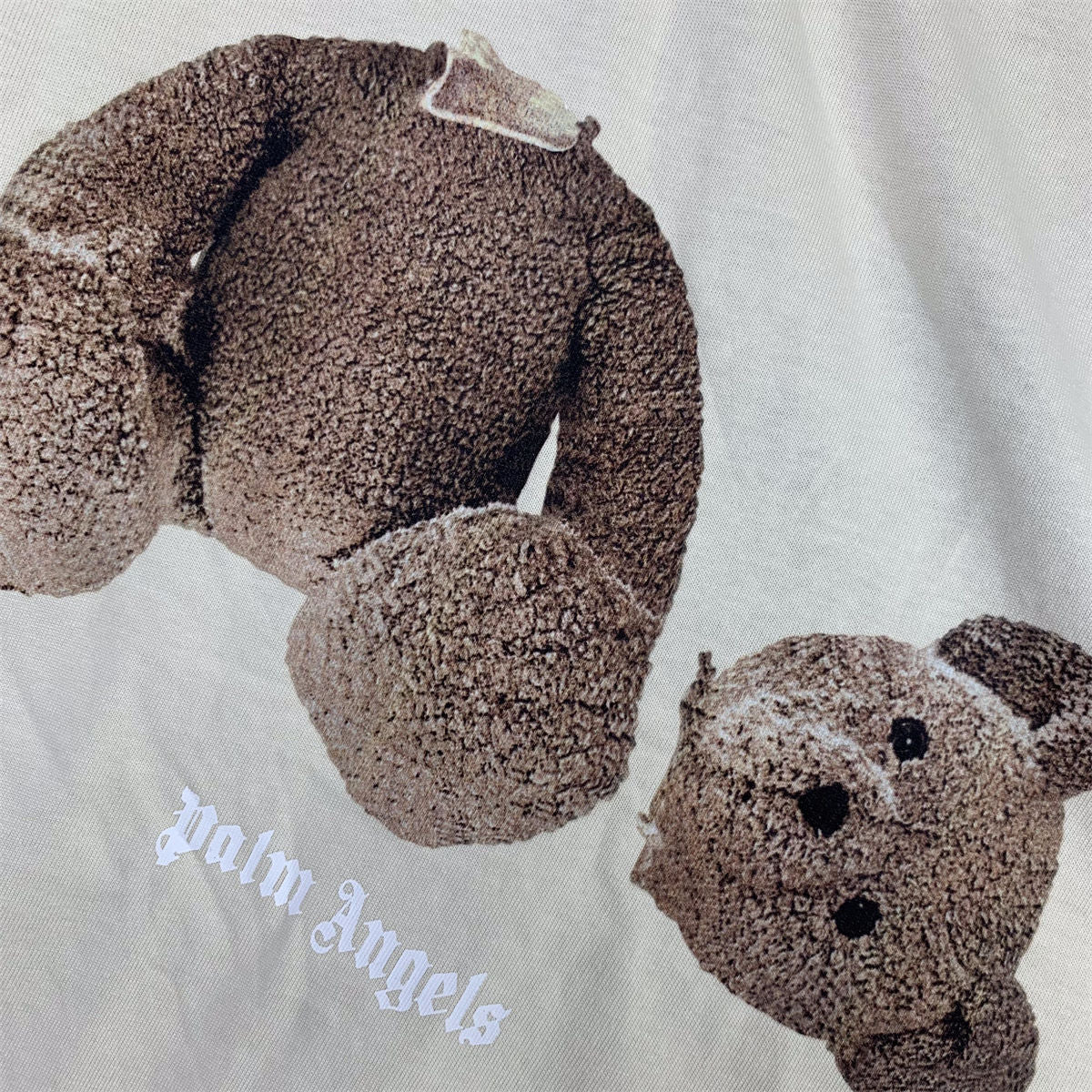 Palm Angels Teddy Bear T-shirt FW22 'Butter Brown'