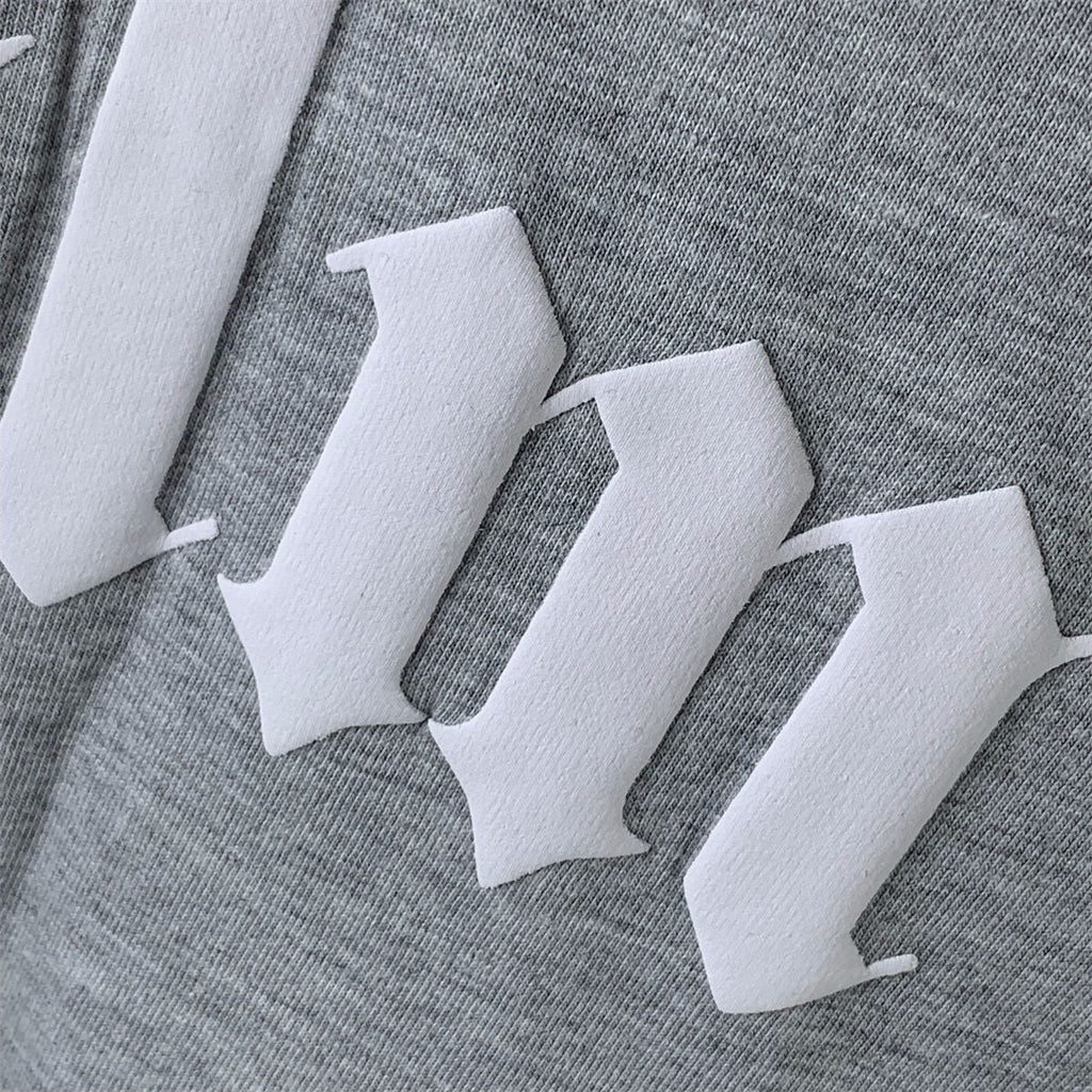 Palm Angels Classic Logo Over T-Shirt Melange 'Grey/White'