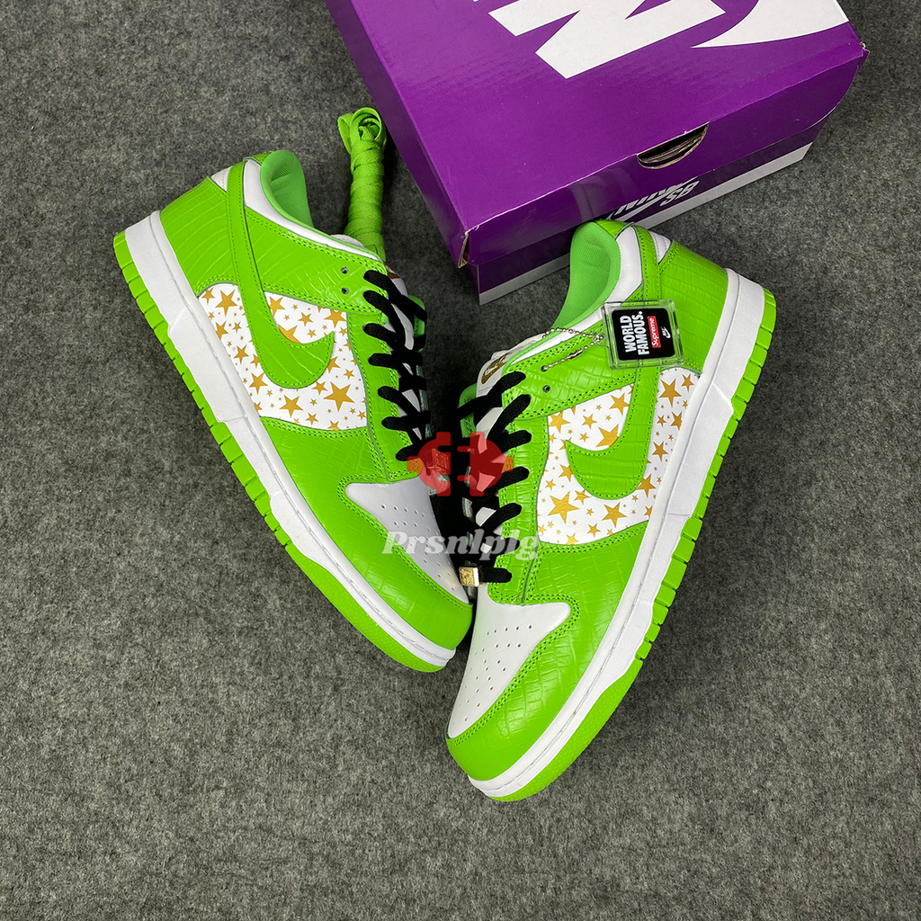 Supreme x Dunk Low OG SB QS 'Mean Green'