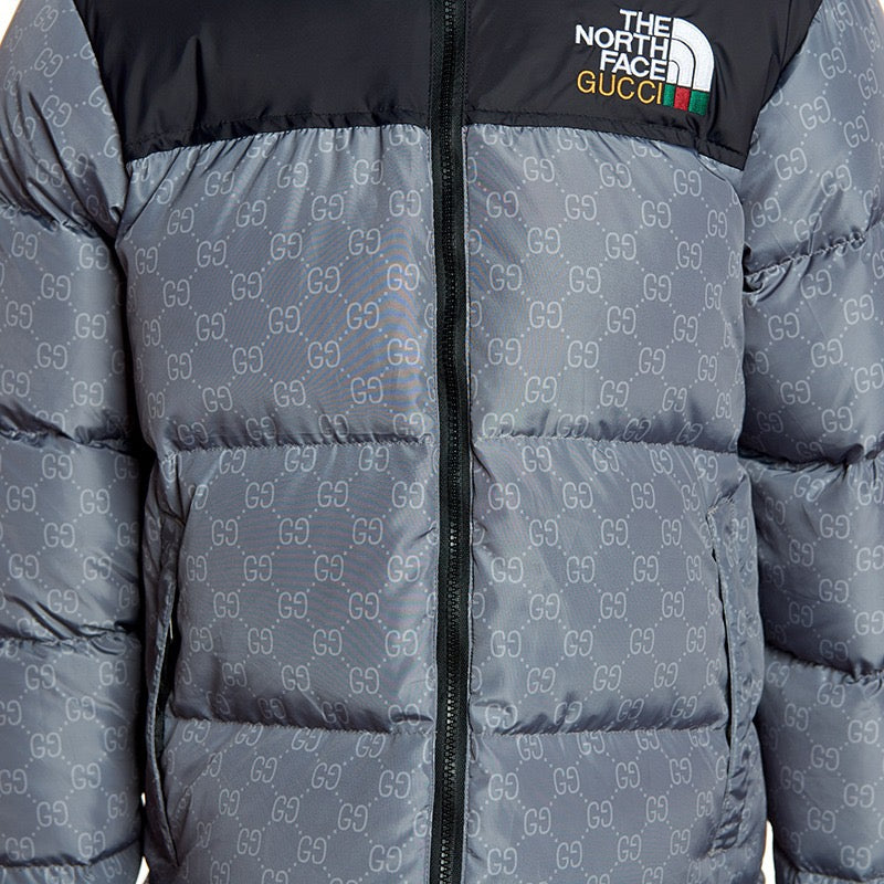 THE NORTH FACE X GUCCI NUPTSE JACKET 'Gray'
