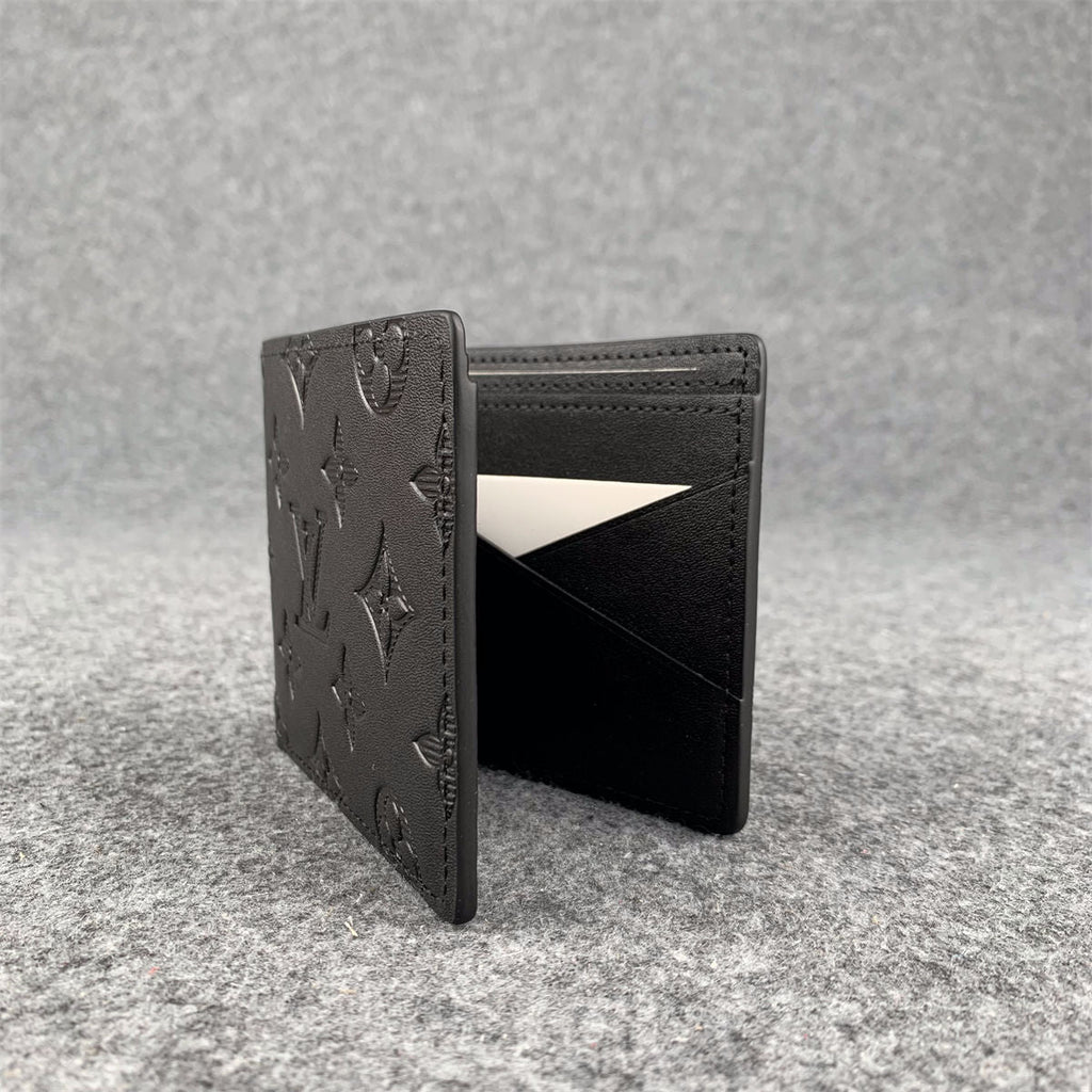 LV MULTIPLE WALLET MONOGRAM 'SHADOW BLACK'
