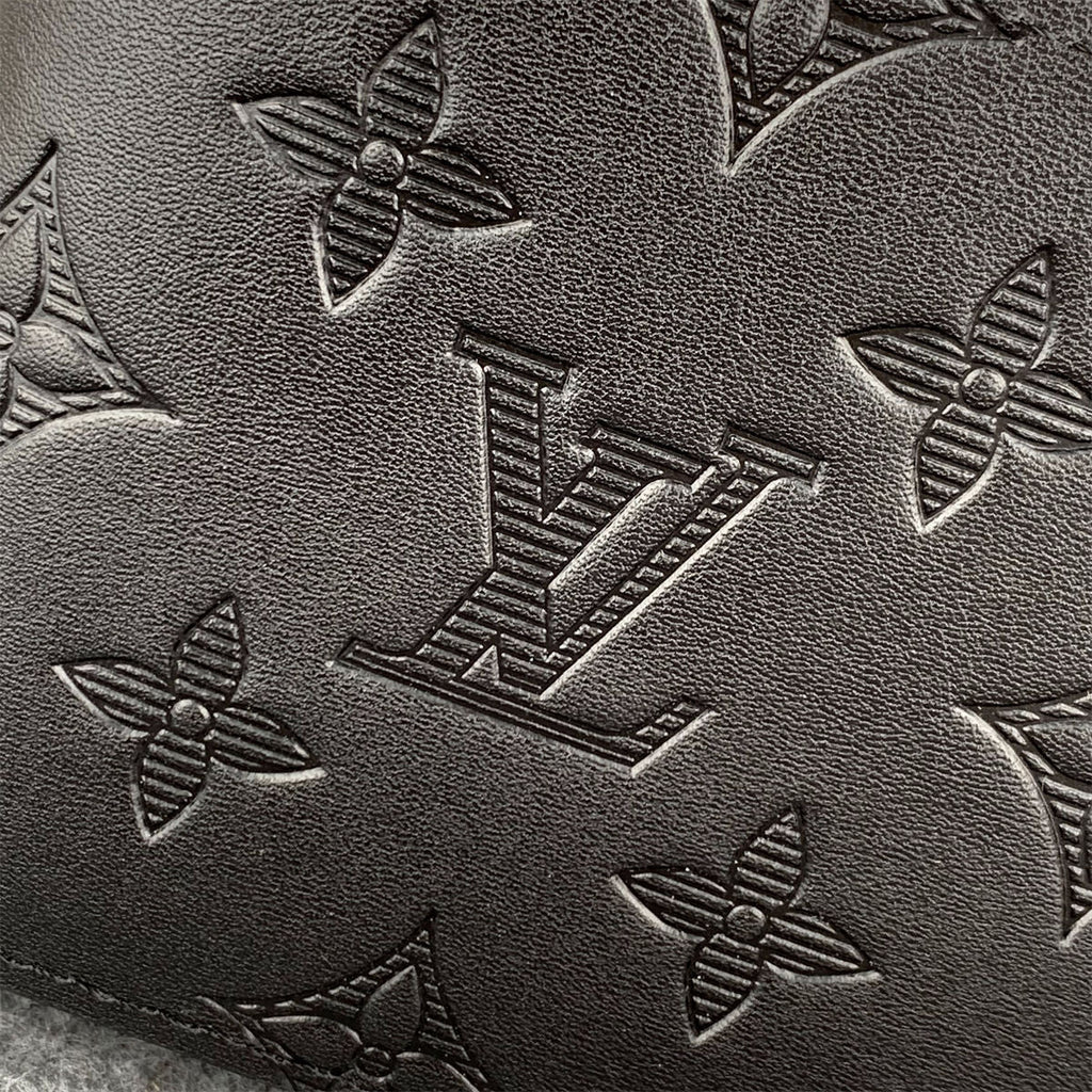 LV MULTIPLE WALLET MONOGRAM 'SHADOW BLACK'