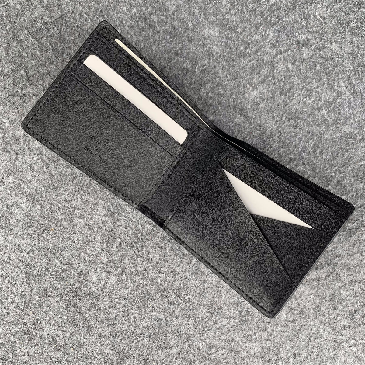 LV MULTIPLE WALLET MONOGRAM 'SHADOW BLACK'