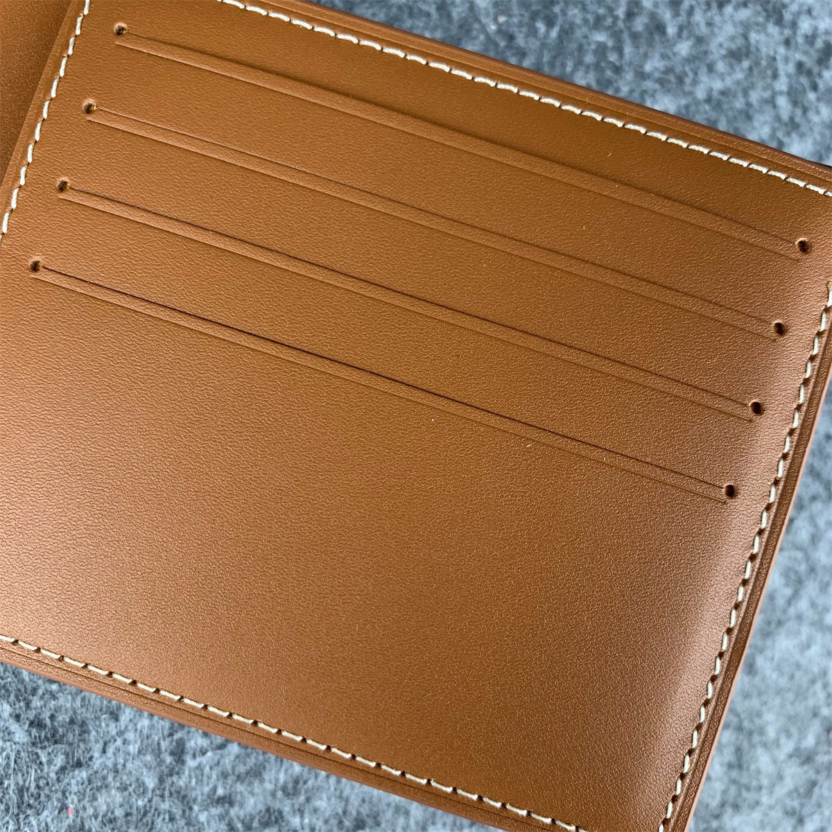 Goyard SLOT WALLET  'BLACK TAN'
