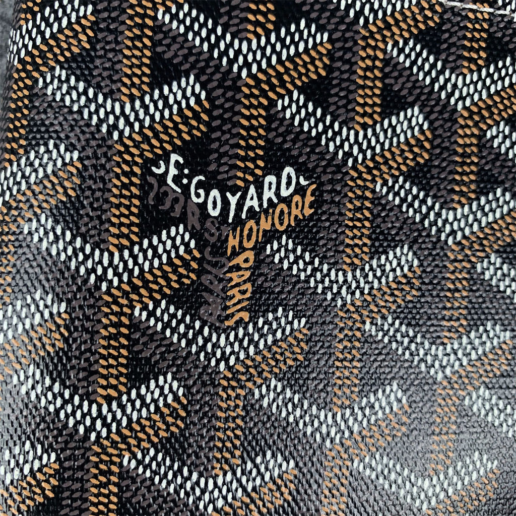 Goyard SLOT WALLET  'BLACK TAN'