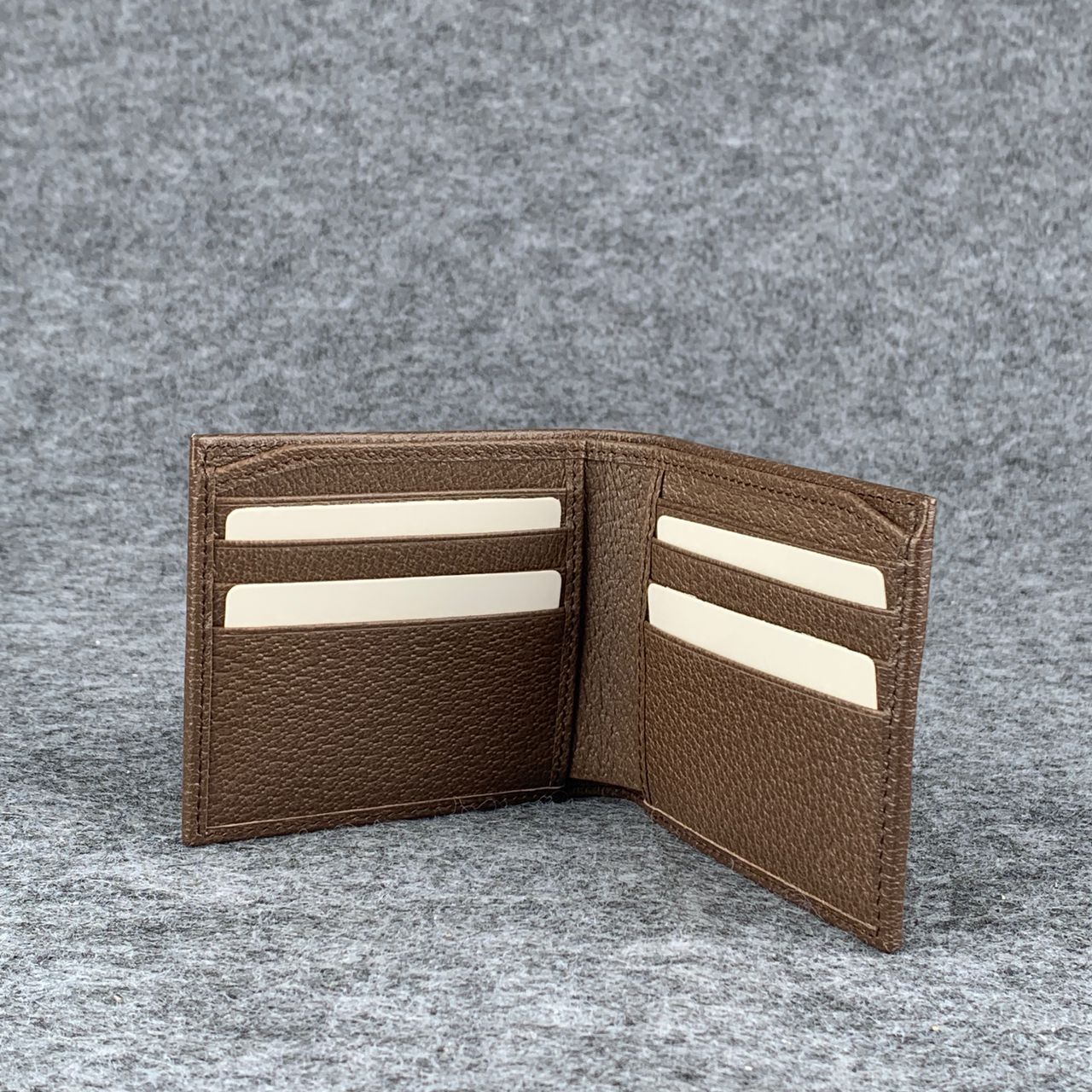 OPHIDIA GG WALLET 'BEIGE EBONY'