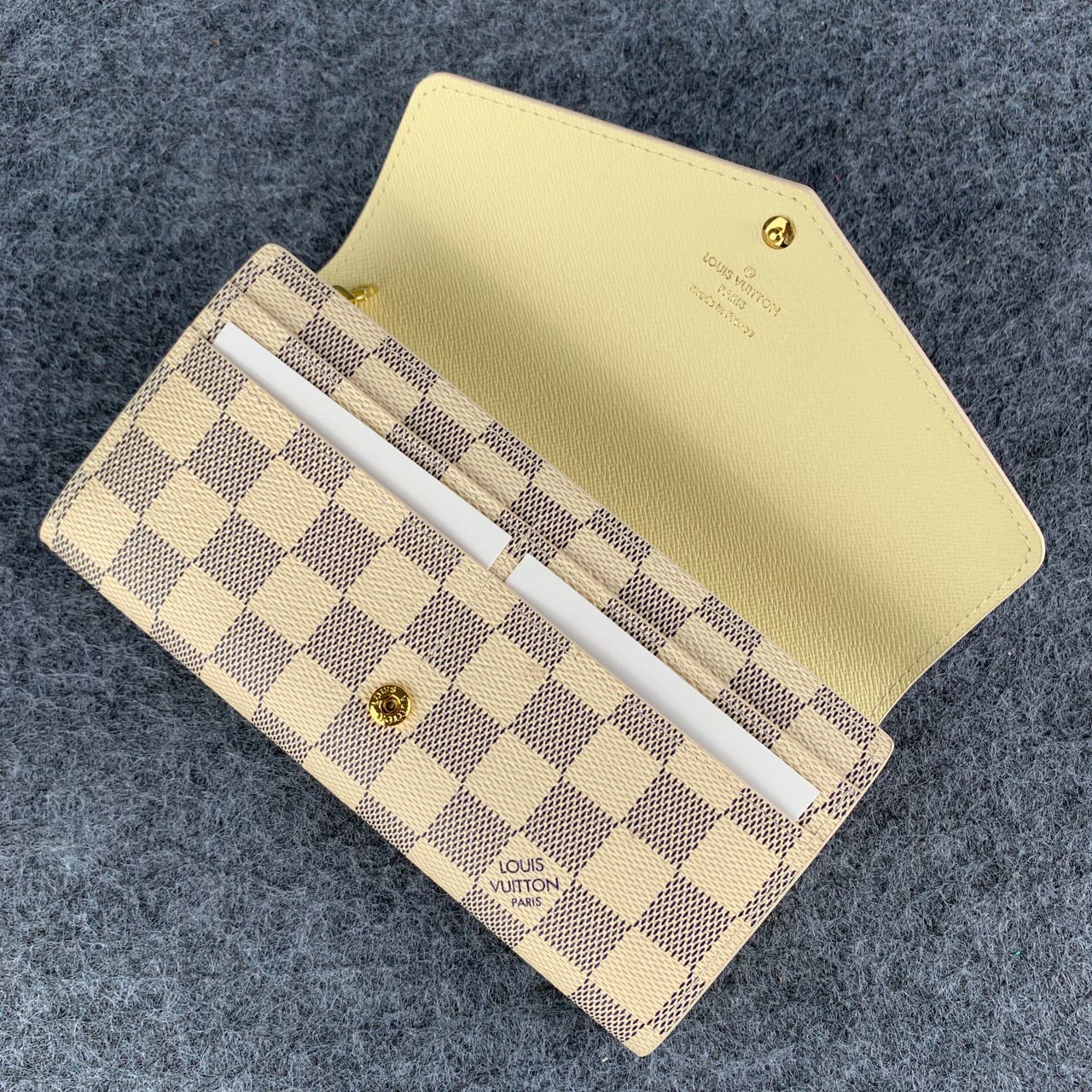 LV Sarah Damier Azur Wallet