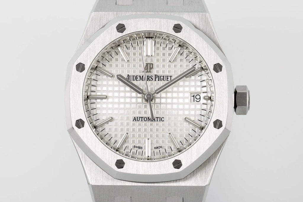 Royal Oak 15500ST Silver Dial Watch