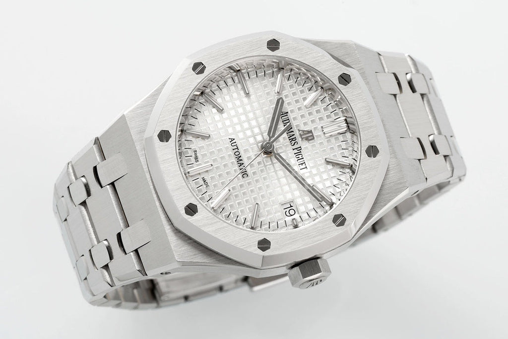 Royal Oak 15500ST Silver Dial Watch