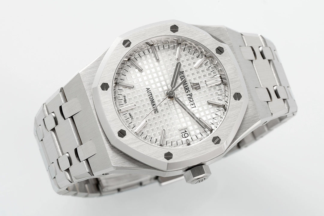Royal Oak 15500ST Silver Dial Watch
