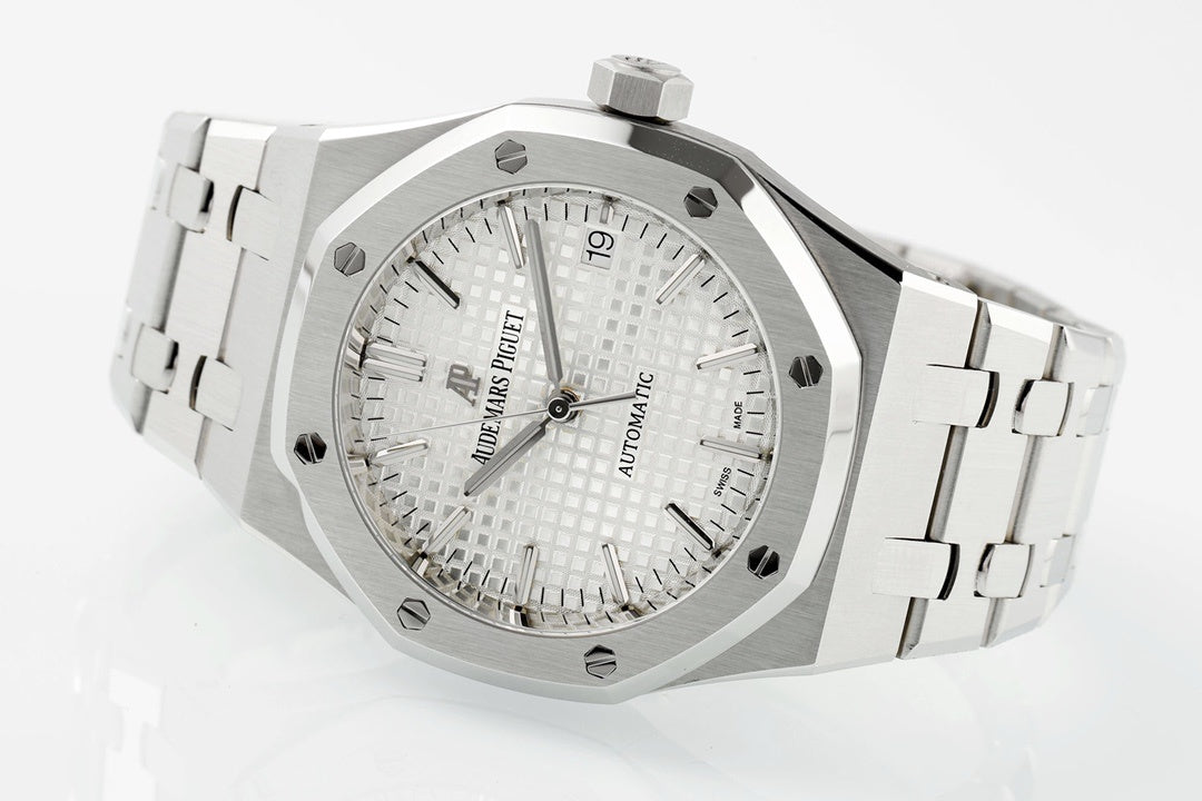 Royal Oak 15500ST Silver Dial Watch