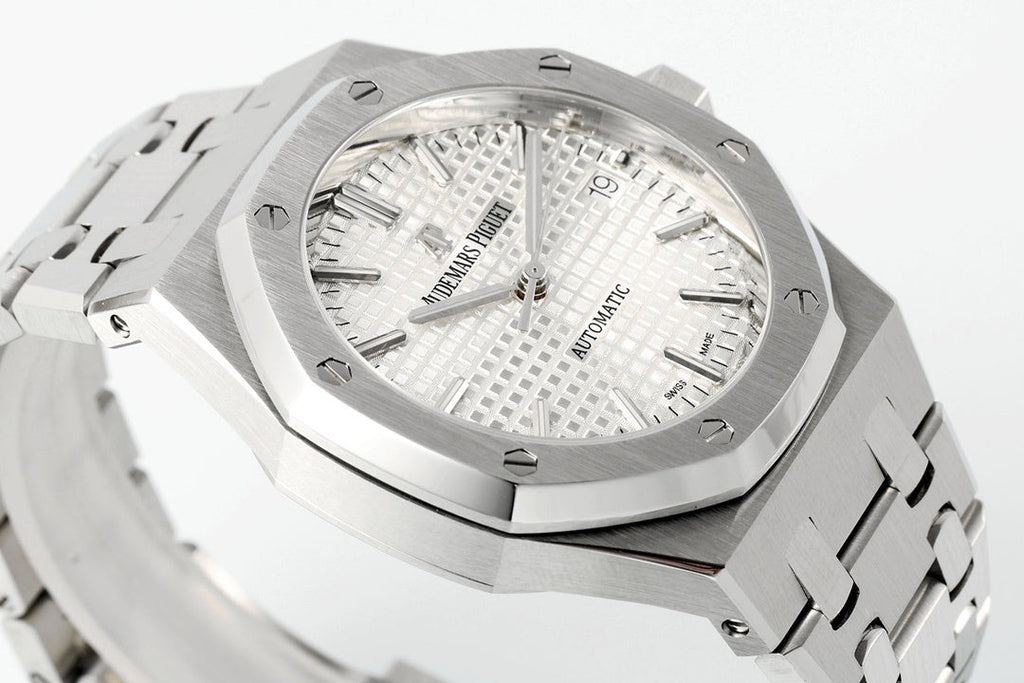 Royal Oak 15500ST Silver Dial Watch