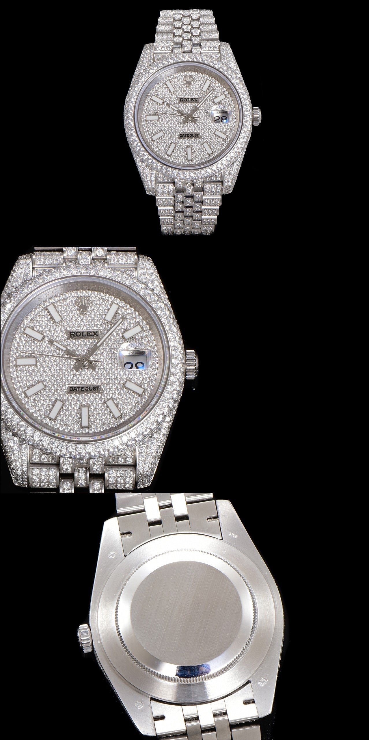 Jubilee 'Iced Out' 41MM Watch
