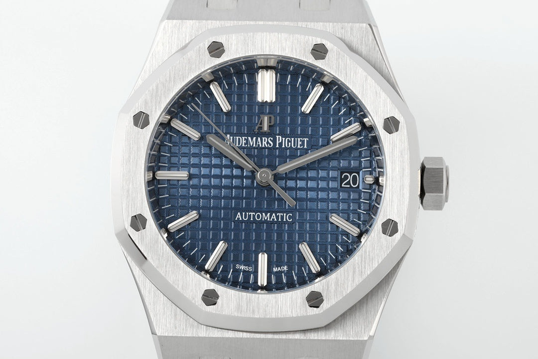 Royal Oak 15500ST Blue Dial Watch