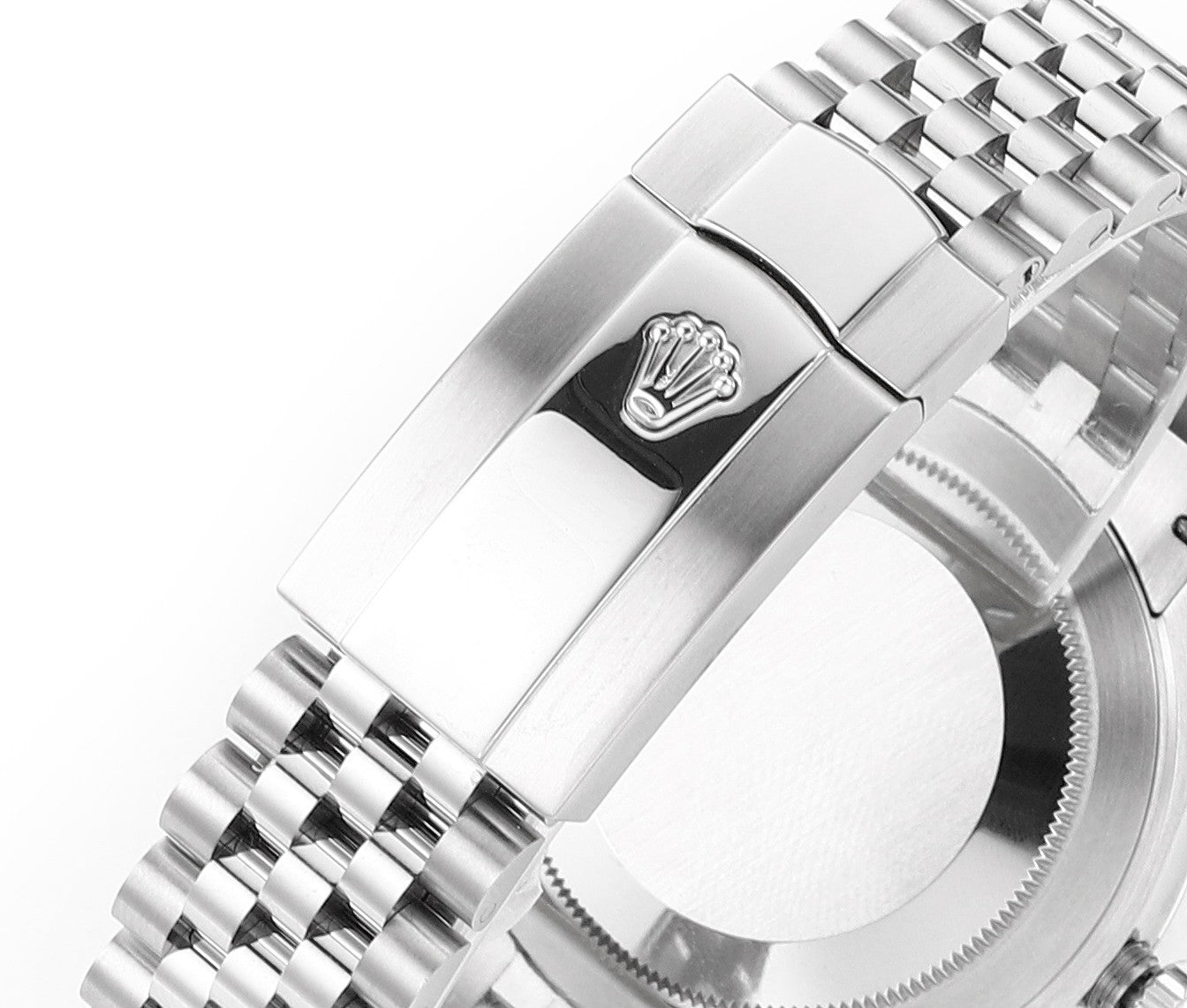 Rhodium Gray & Diamond 41MM Watch