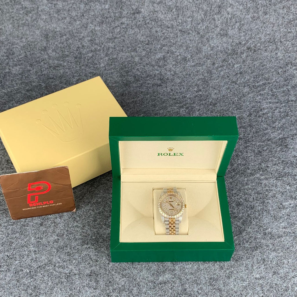 Diamond & Yellow Gold 41MM Watch