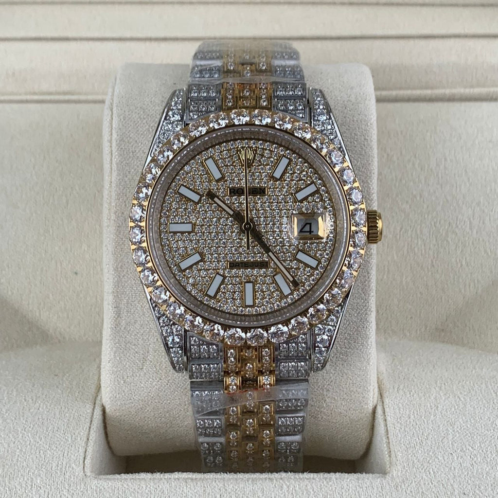 Diamond & Yellow Gold 41MM Watch