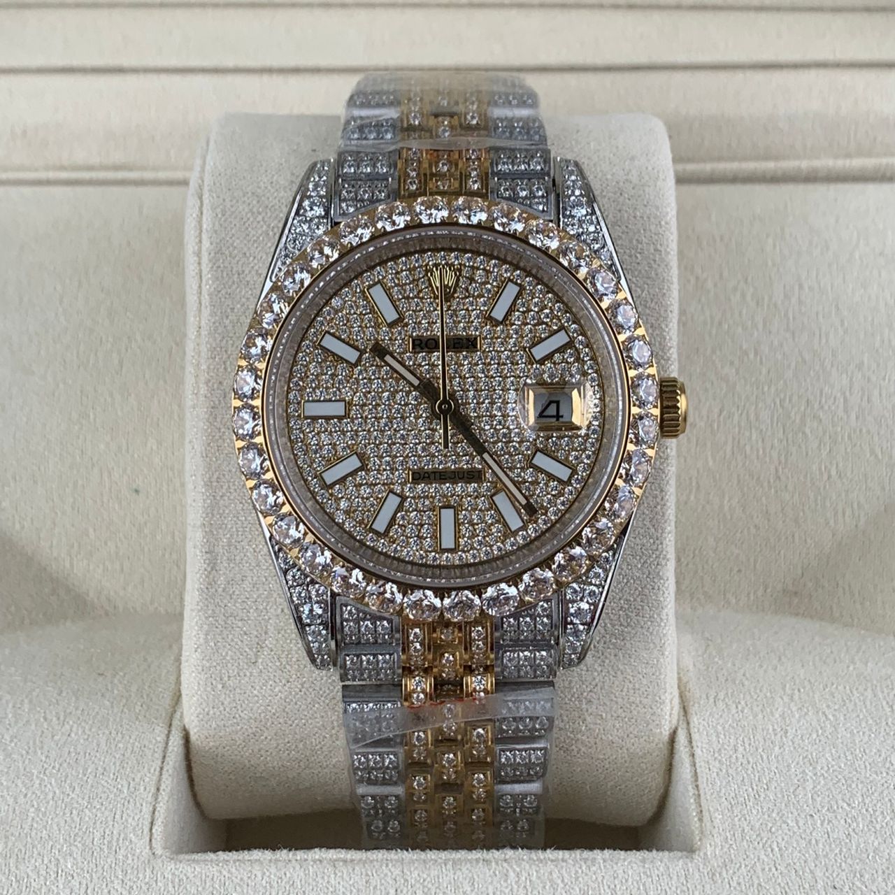 Diamond & Yellow Gold 41MM Watch