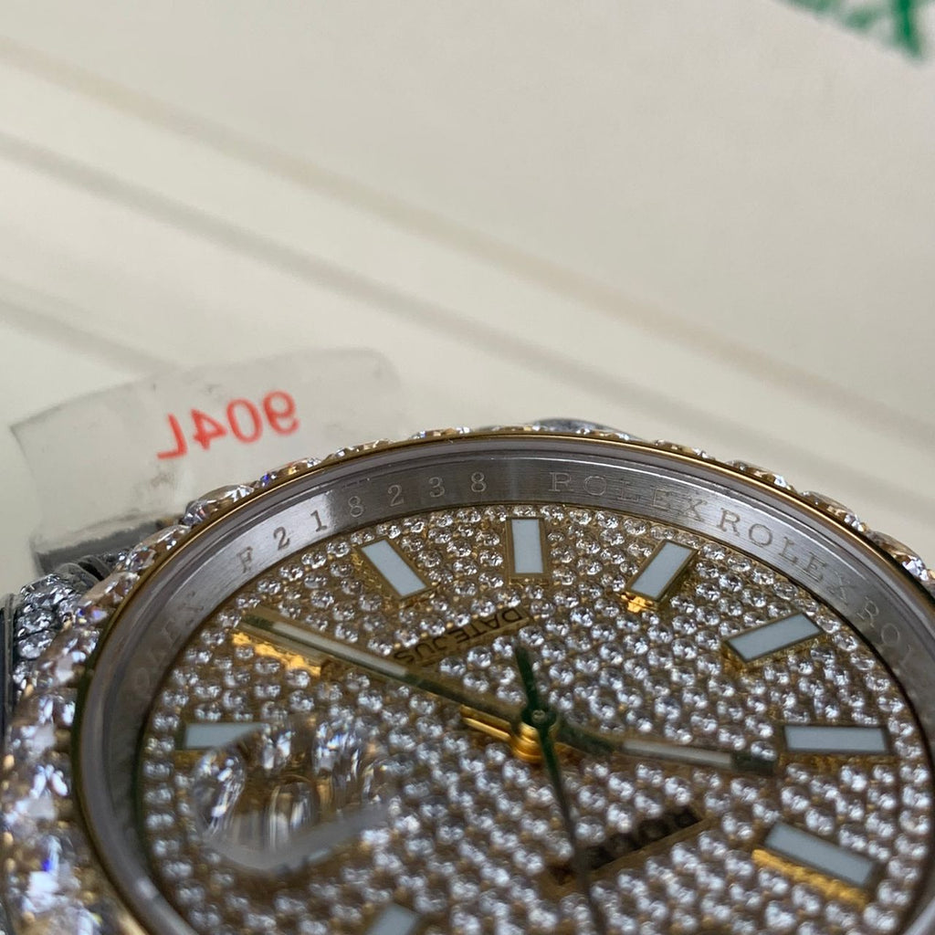 Diamond & Yellow Gold 41MM Watch