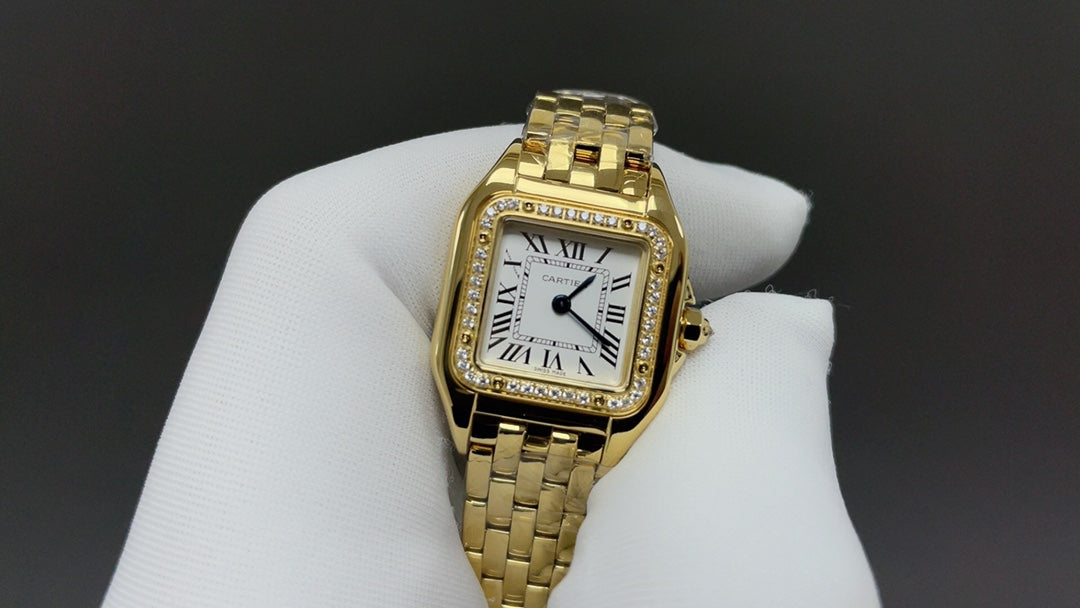 PANTHÈRE Medium YELLOW GOLD Watch (WJPN0016)