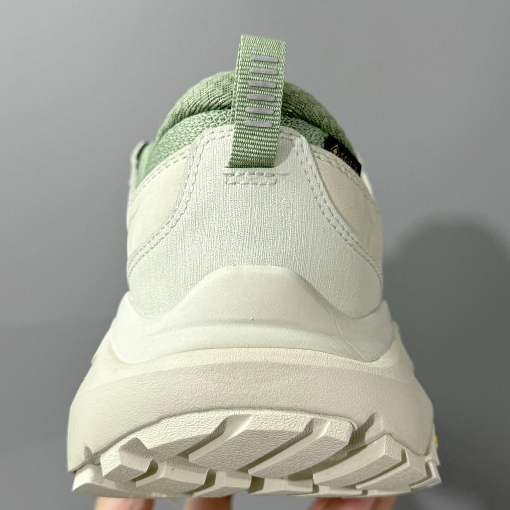 HOKA Kaha Low GTX Green | Grayish White