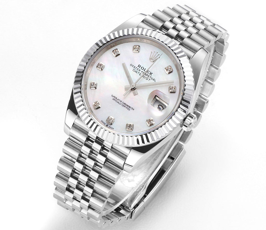 MOP Stainless Steel 41MM Watch