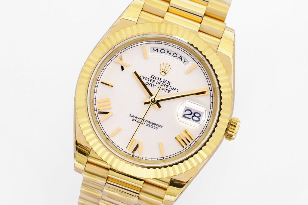 Yellow Gold & Silver 40MM Watch
