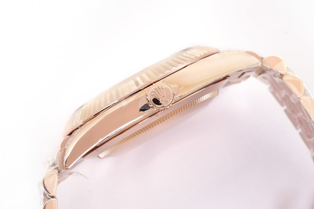 Everose Gold & Sundust 40MM Watch