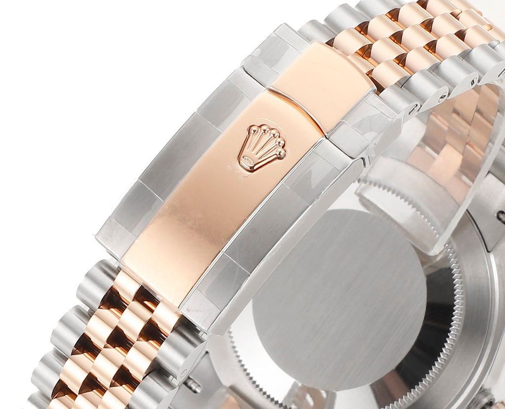 Chocolate & Rose Gold 41MM Watch