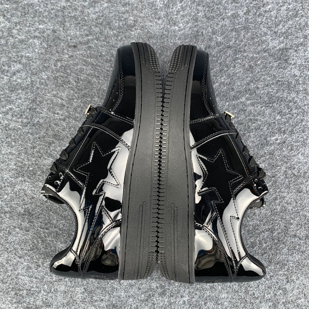 Bapesta Low 'Patent Black'