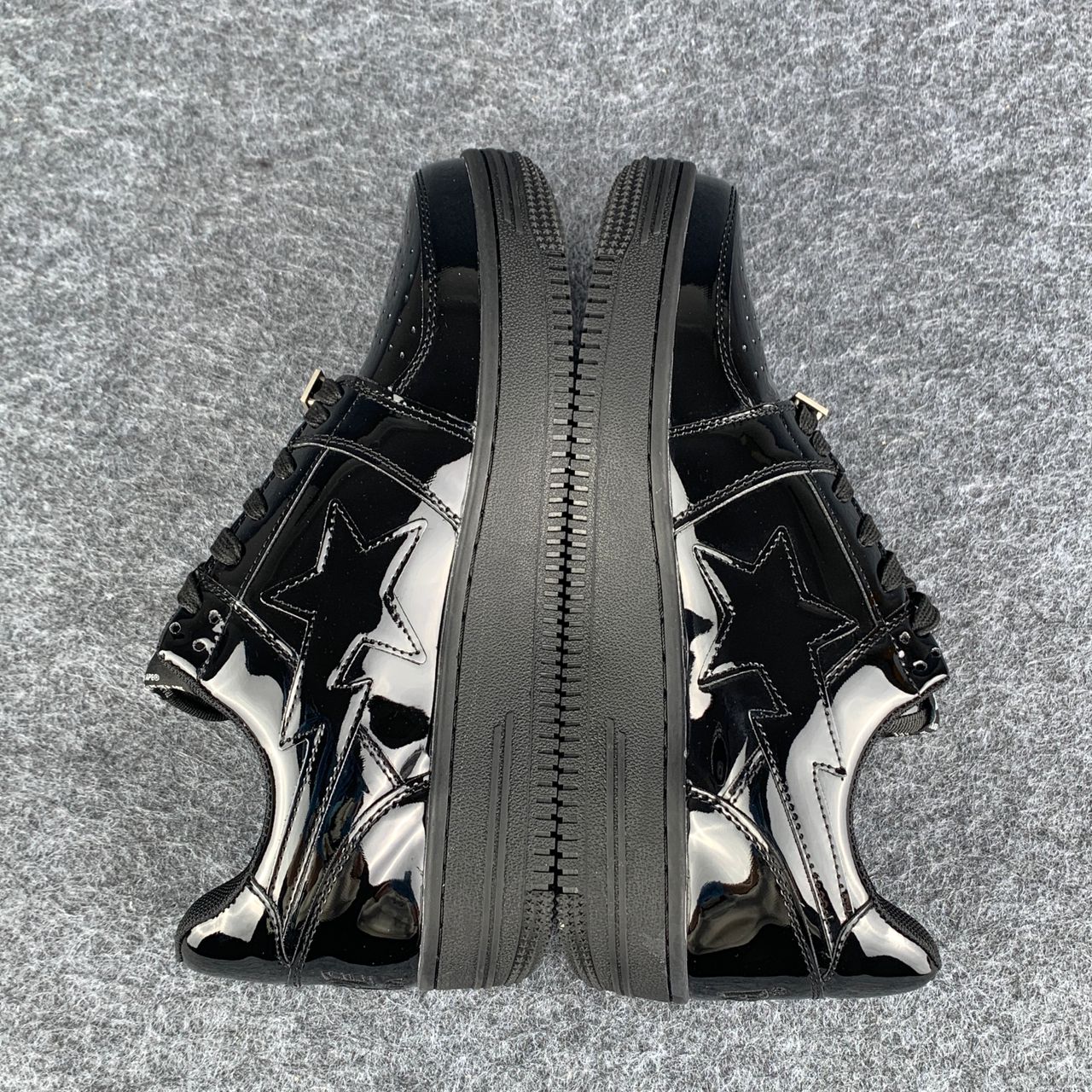 Bapesta Low 'Patent Black'