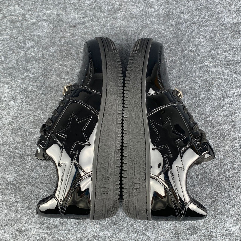 Bapesta Low 'Patent Black'