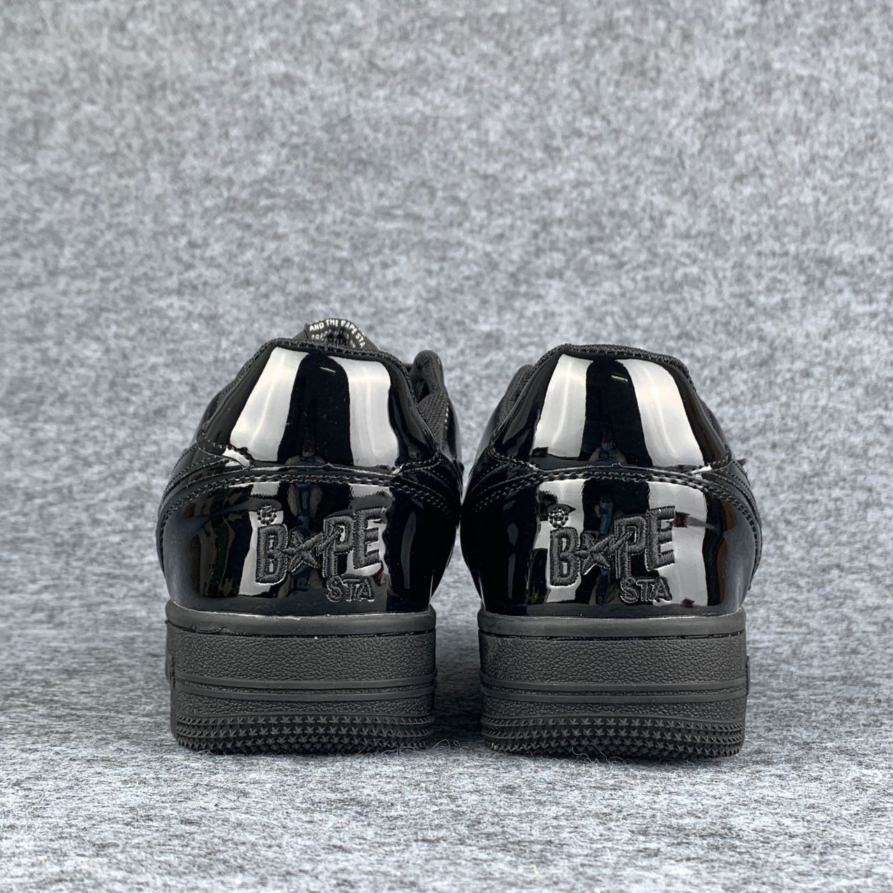 Bapesta Low 'Patent Black'