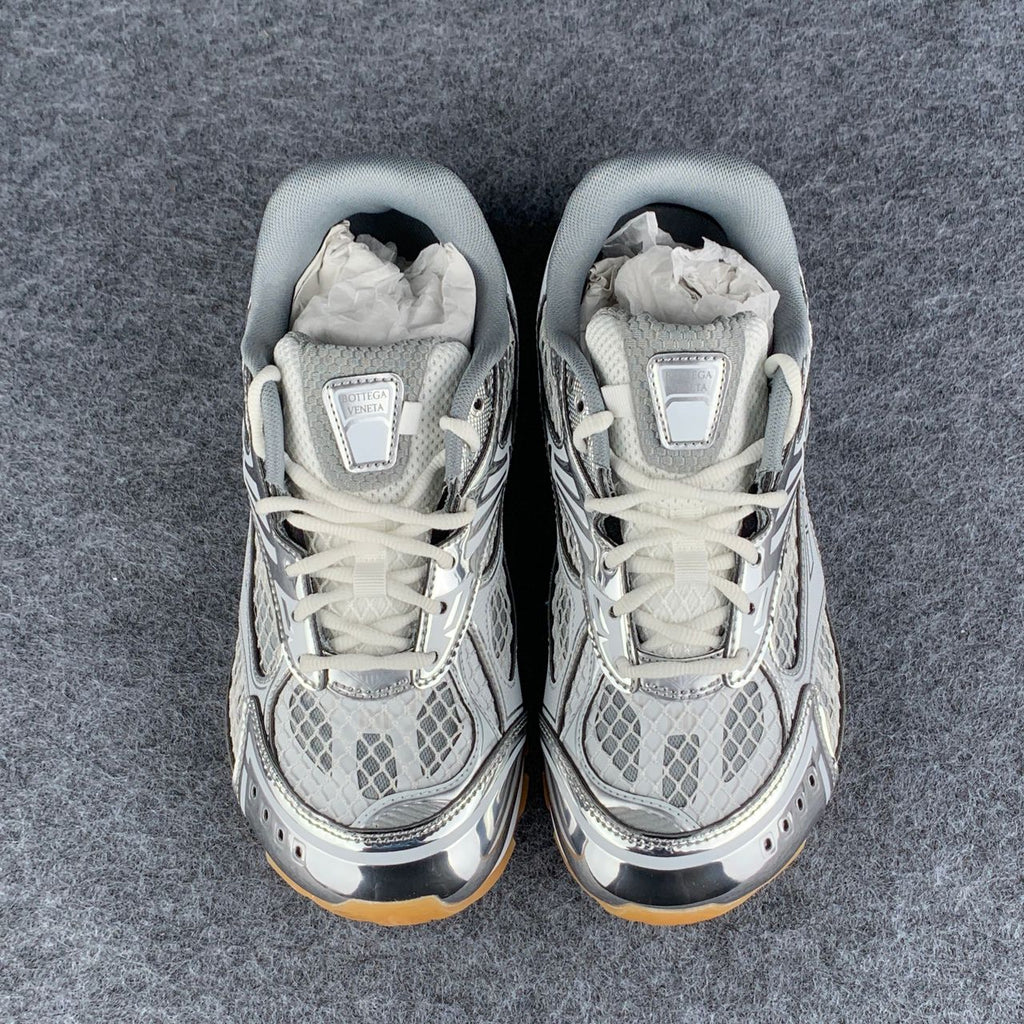Bottega Veneta Orbit Sneaker 'Silver White'