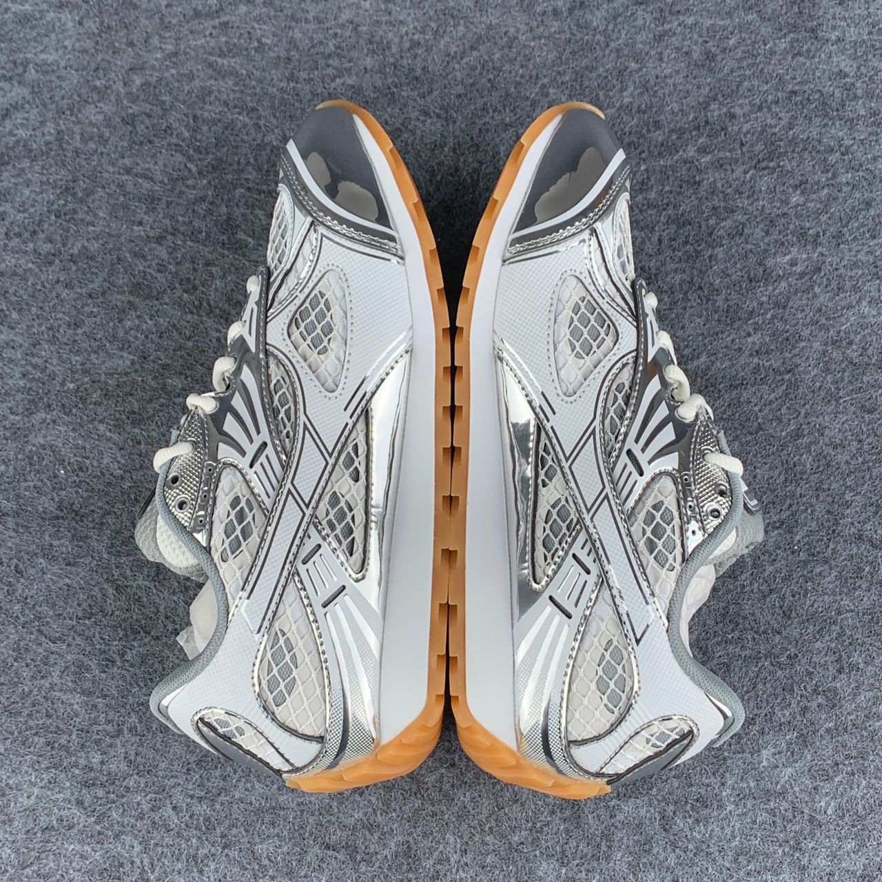 Bottega Veneta Orbit Sneaker 'Silver White'
