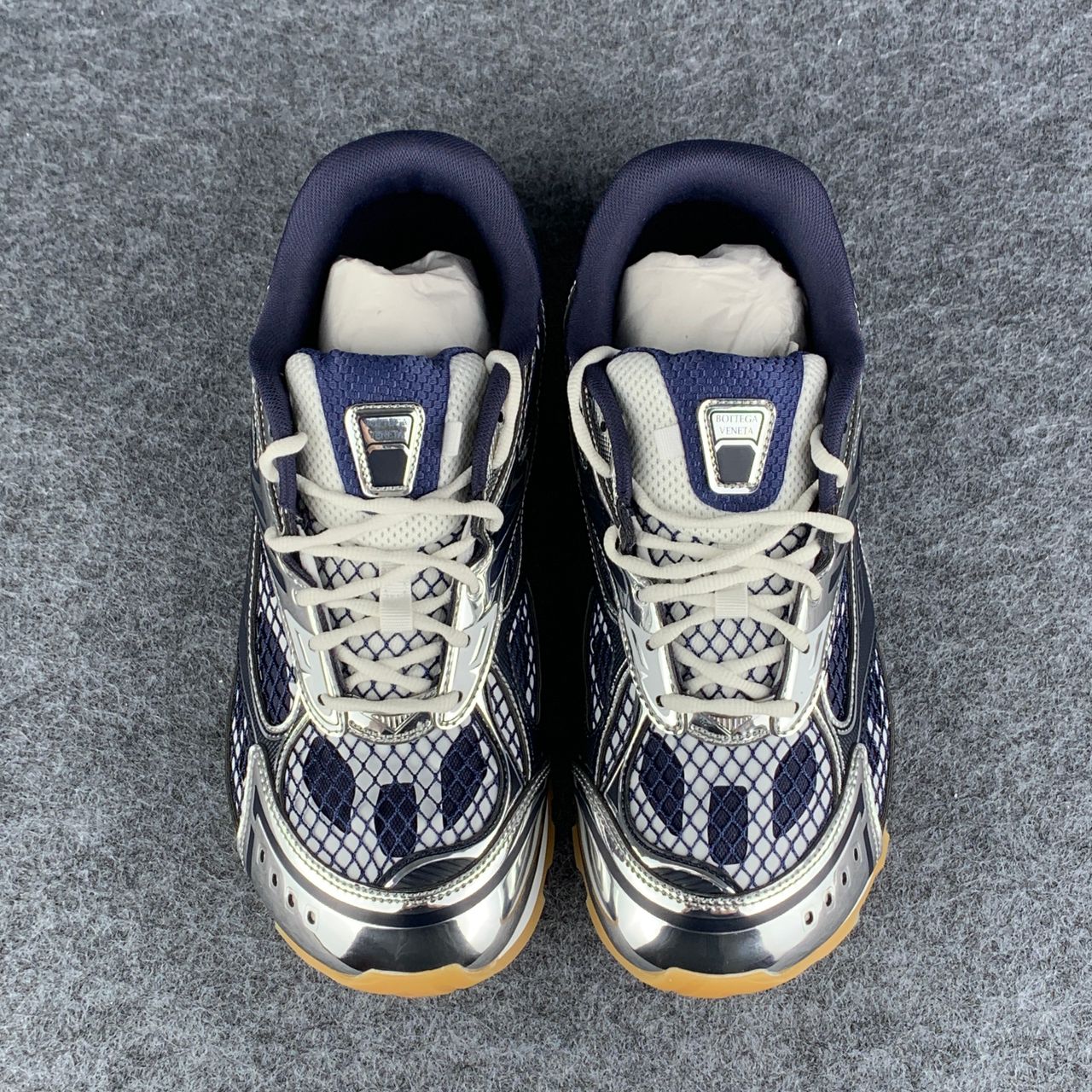 Bottega Veneta Orbit Sneaker 'Abyss Silver'