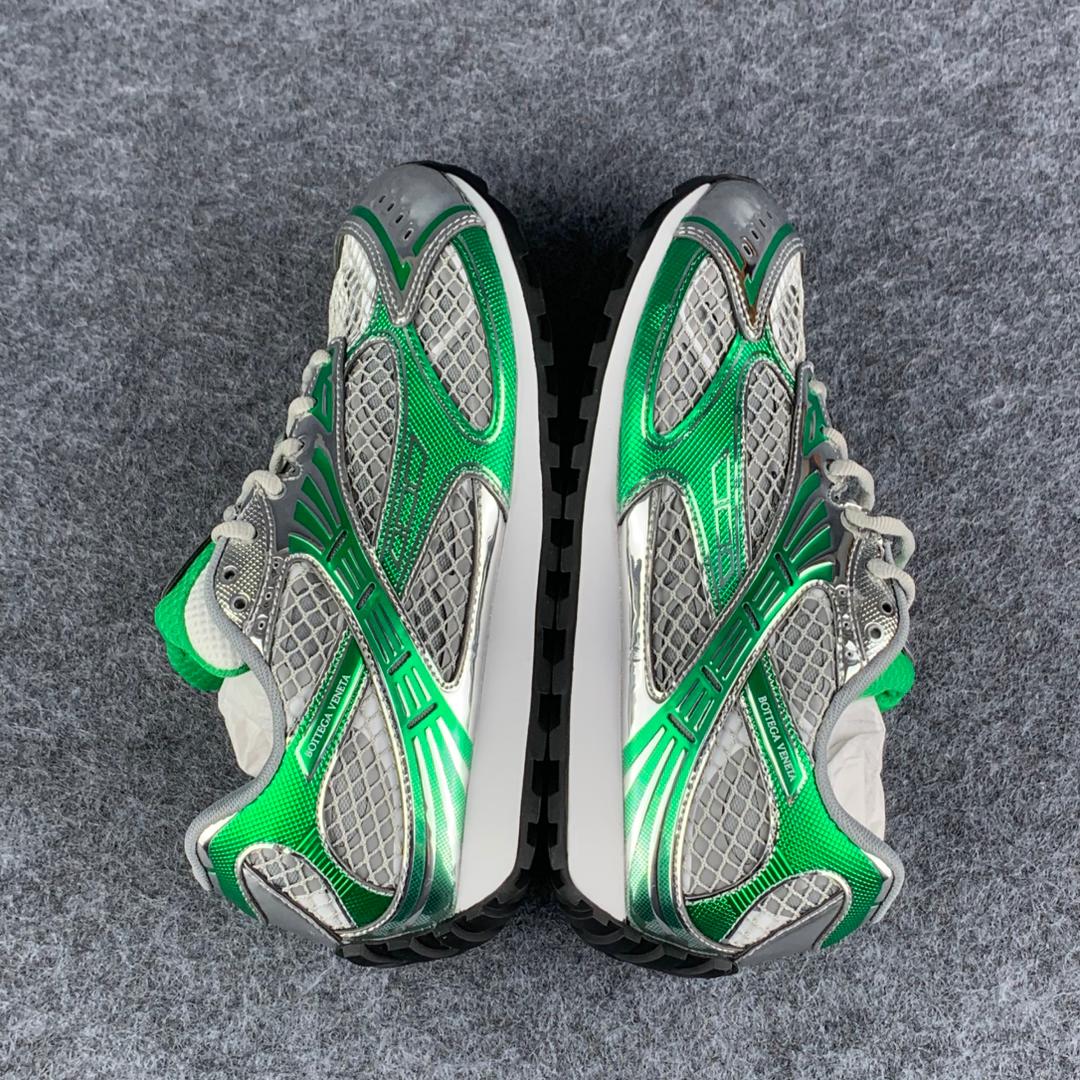 Bottega Veneta Orbit Sneaker 'Silver Parakeet'