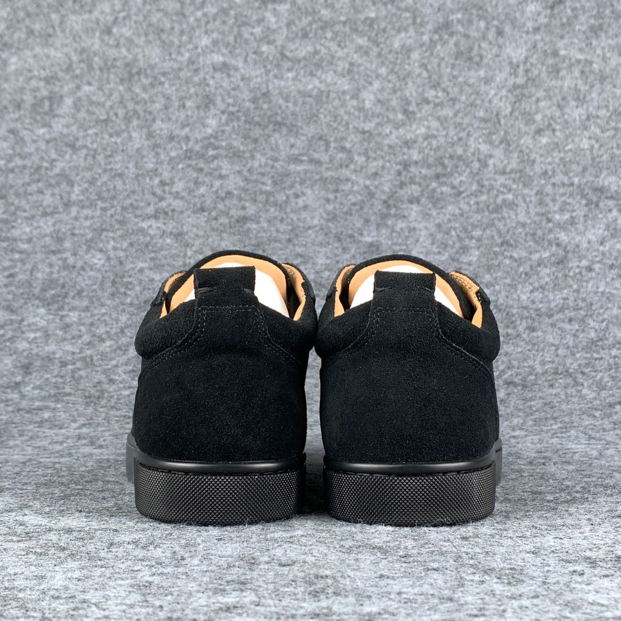 Christian Louboutin Louis Junior Spikes 'Black