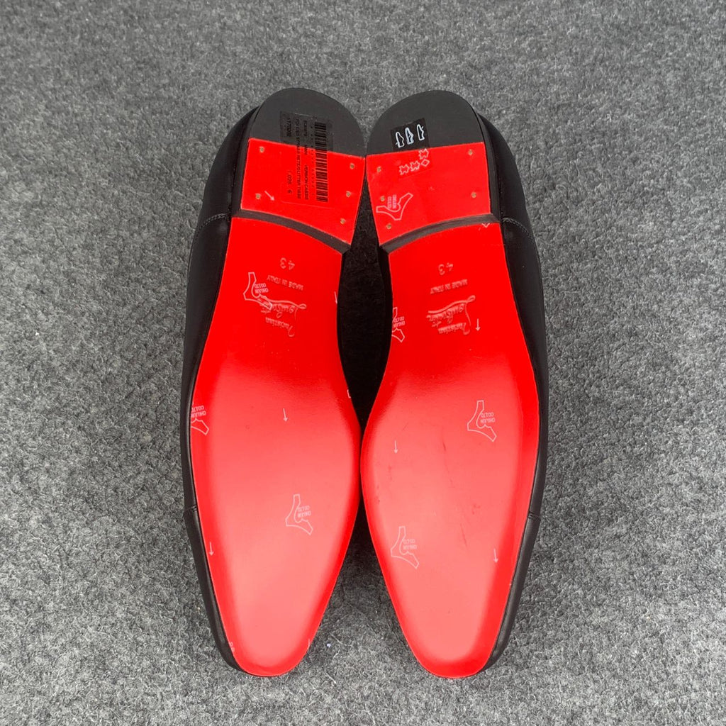 CL Greggo Flat Calf 'Black'