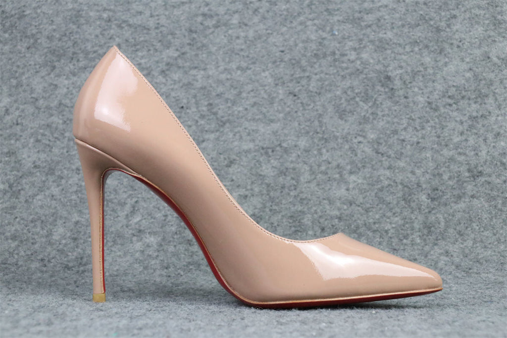 CL Kate Pump Patent Leather 'Nude'