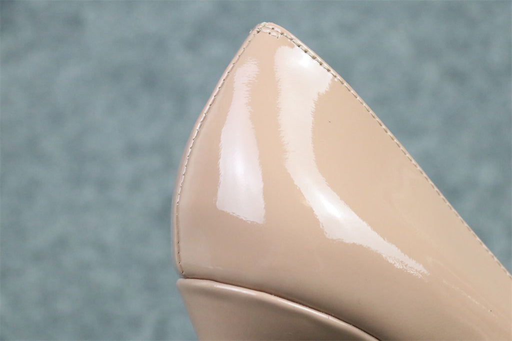CL Kate Pump Patent Leather 'Nude'