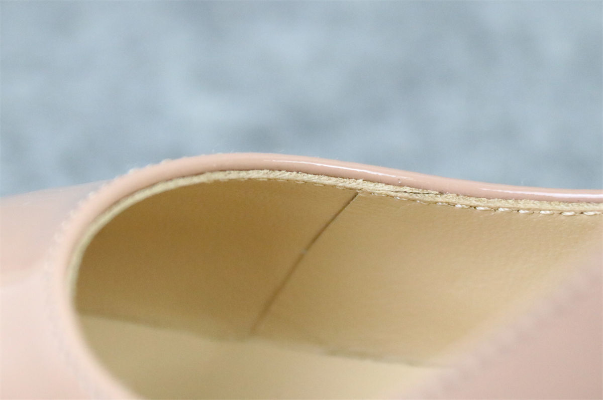 CL Kate Pump Patent Leather 'Nude'