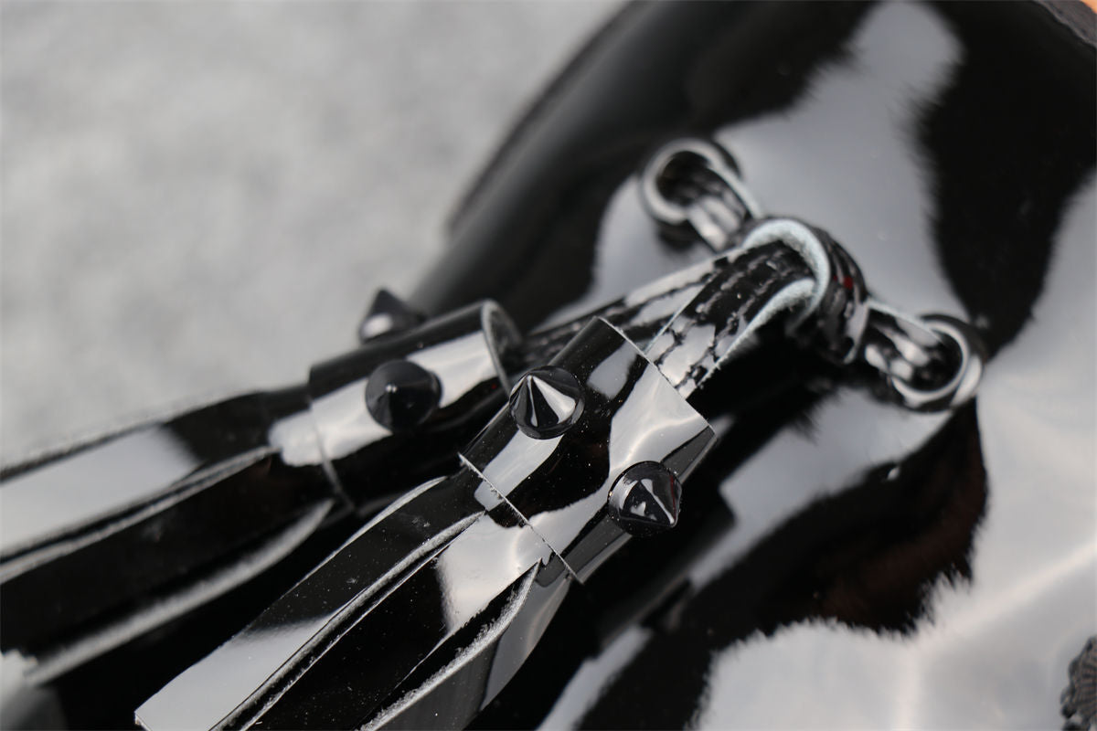 CL Dandelion Tassel Loafers 'Black Patent Leather'