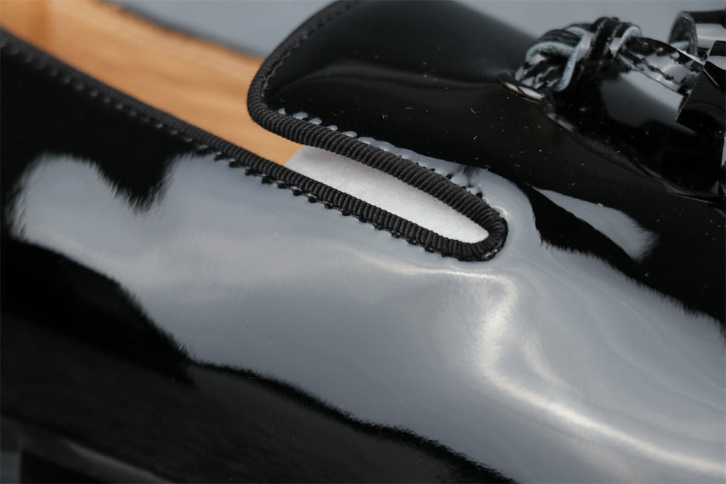 CL Dandelion Tassel Loafers 'Black Patent Leather'