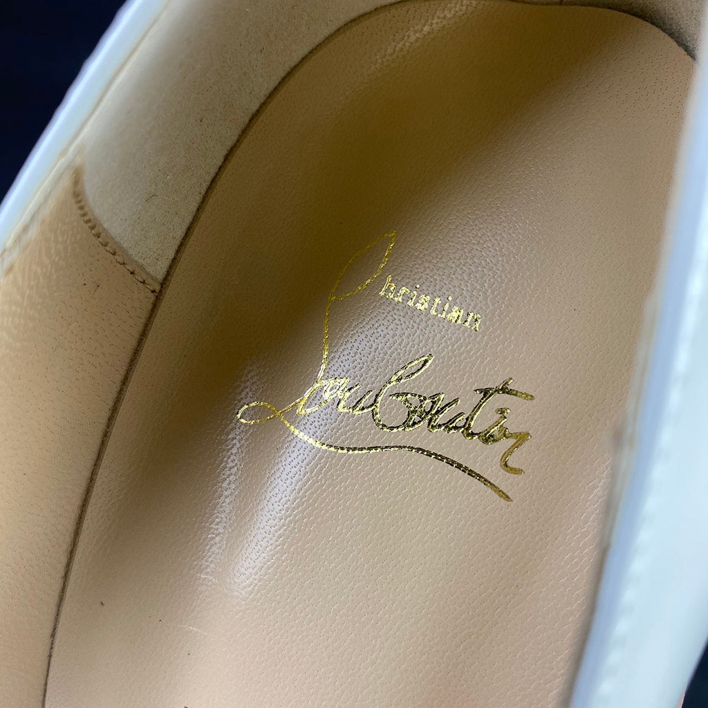 CL So Kate Pump  'White' Patent Leather'