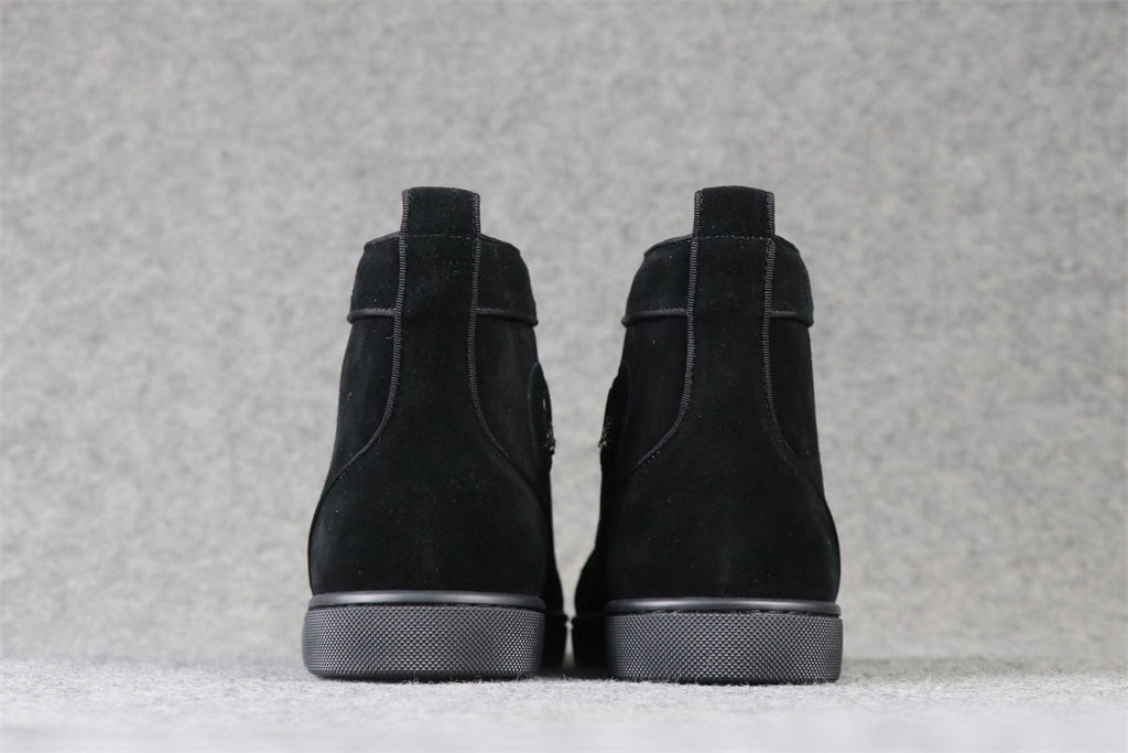 CL Lou Spikes Orlato High-Top 'Black Suede'