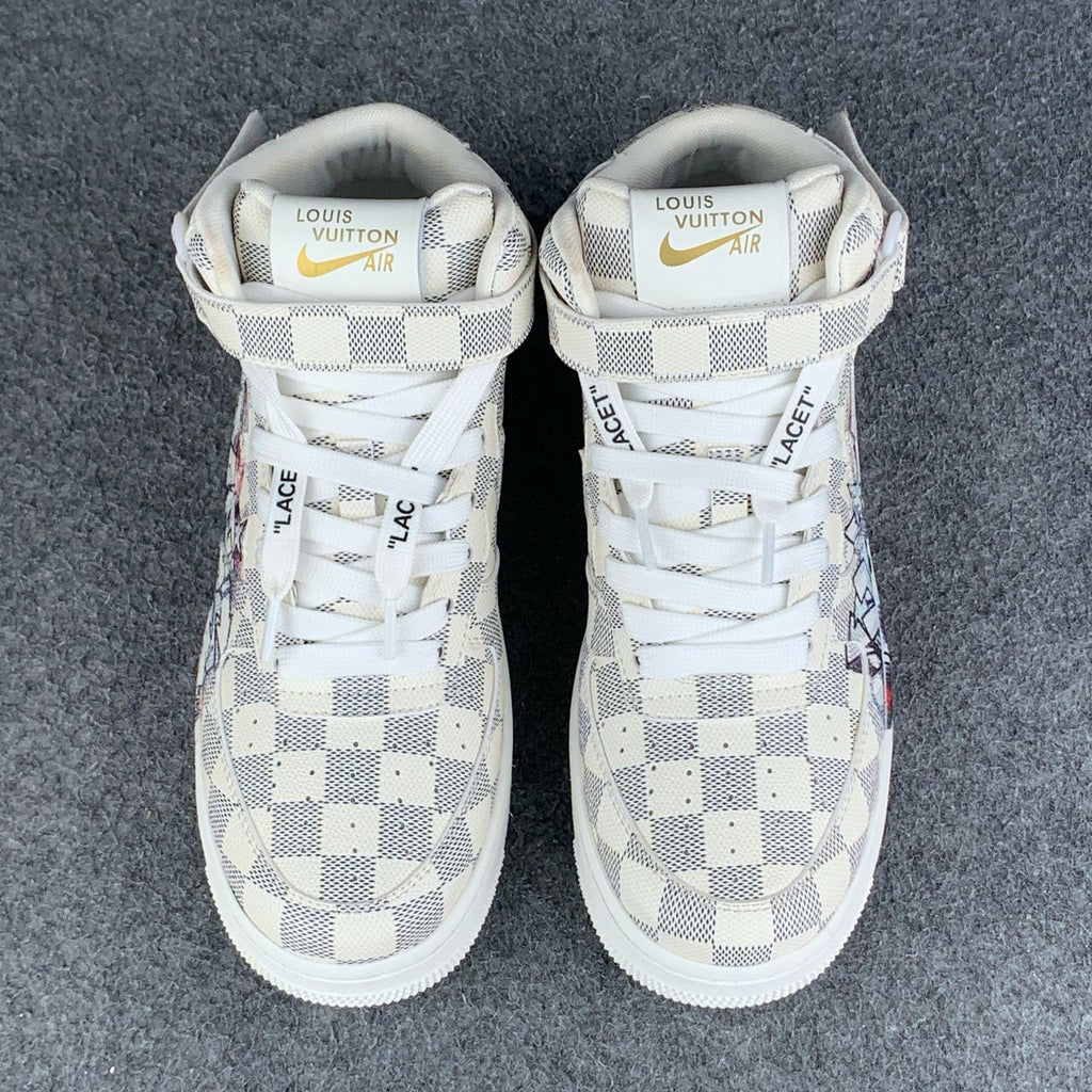 LV x Air Force 1 Mid 'Graffiti'