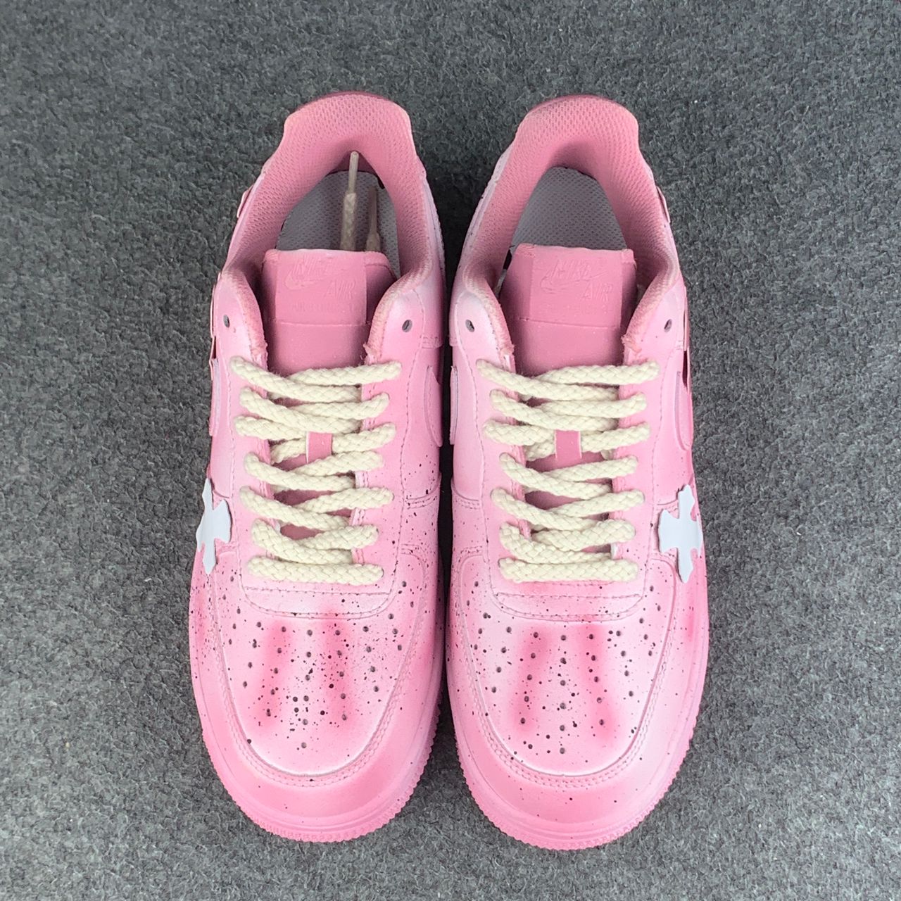 (Custom) Chrome Hearts x Air Force 1 'Barbie Pink'