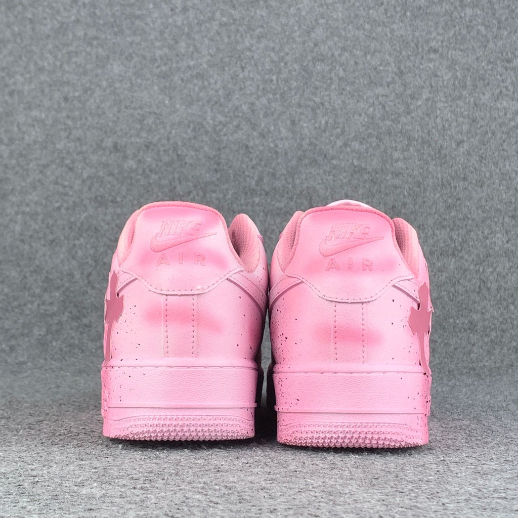 (Custom) Chrome Hearts x Air Force 1 'Barbie Pink'
