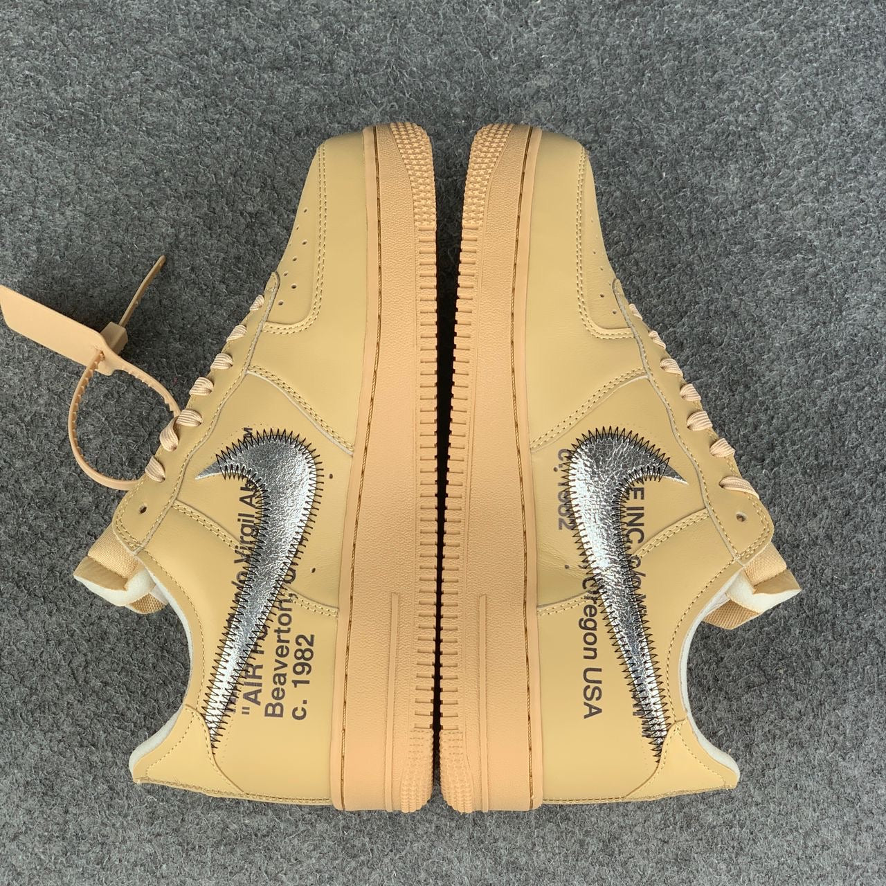 (Early Look) Off-White x Air Force 1 Low SP 'Sesame
